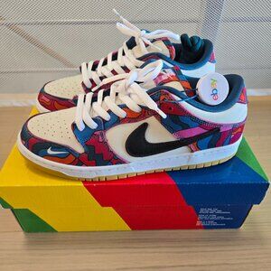 Nike Parra SB Dunk Abstract Art